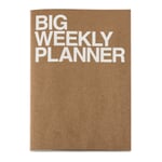 Weekplanner met stiksteek A4