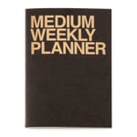 Weekly planner lockstitch stitching A5