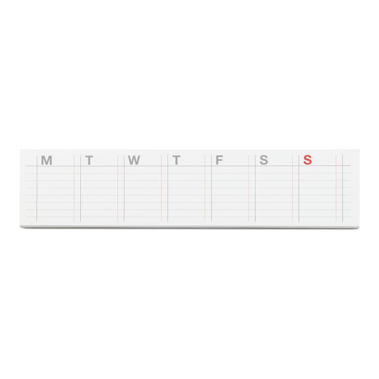 Weekly Planners with Self-Adhesive Pages
