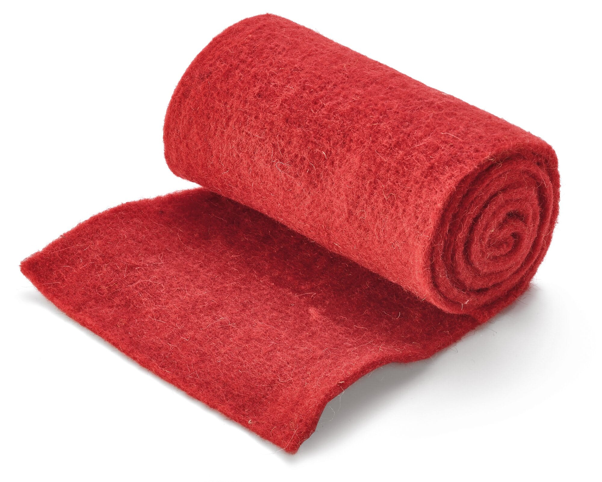 Winter protection mat sheep wool, Red