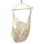 Sedia sospesa in cotone Beige