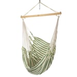 Sedia sospesa in cotone Beige/verde