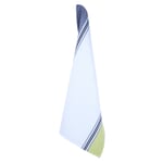 Tea Towel Chequers White and Yellow