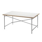 Kinderbureau Eiermann RAL 9006 Blank aluminiumkleurig