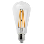Lampe à filament LED rustique E27 7 W Clair