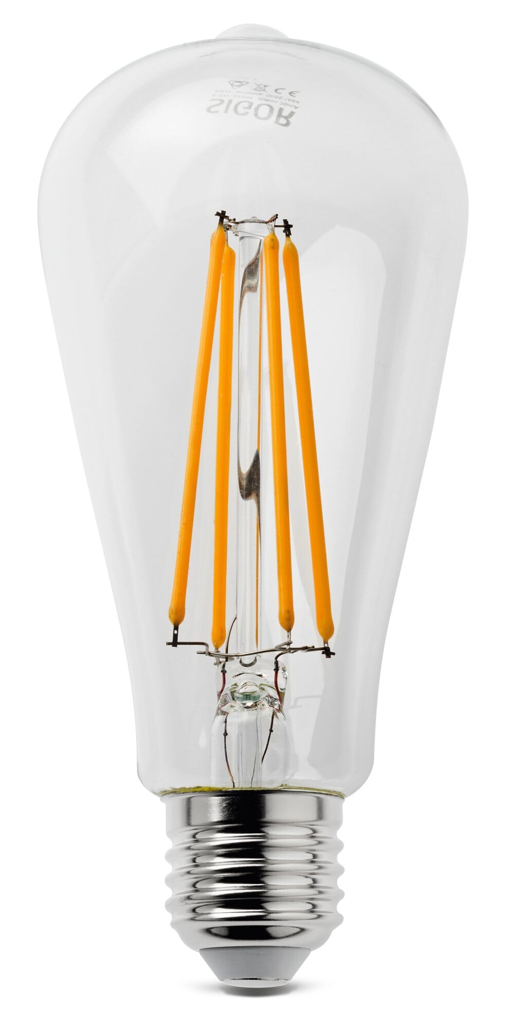 LED Filament Rustic Lamp E27, 7 W, Clear