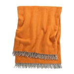 Blanket herringbone Orange