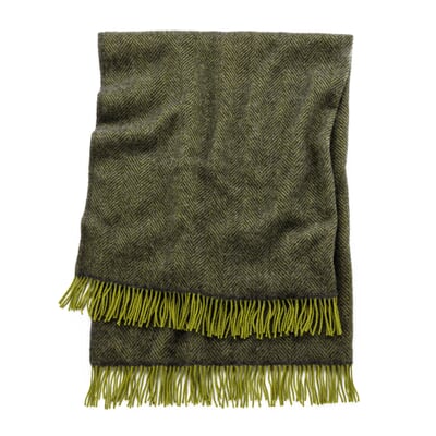 Decke Fischgrät, Grün | Manufactum