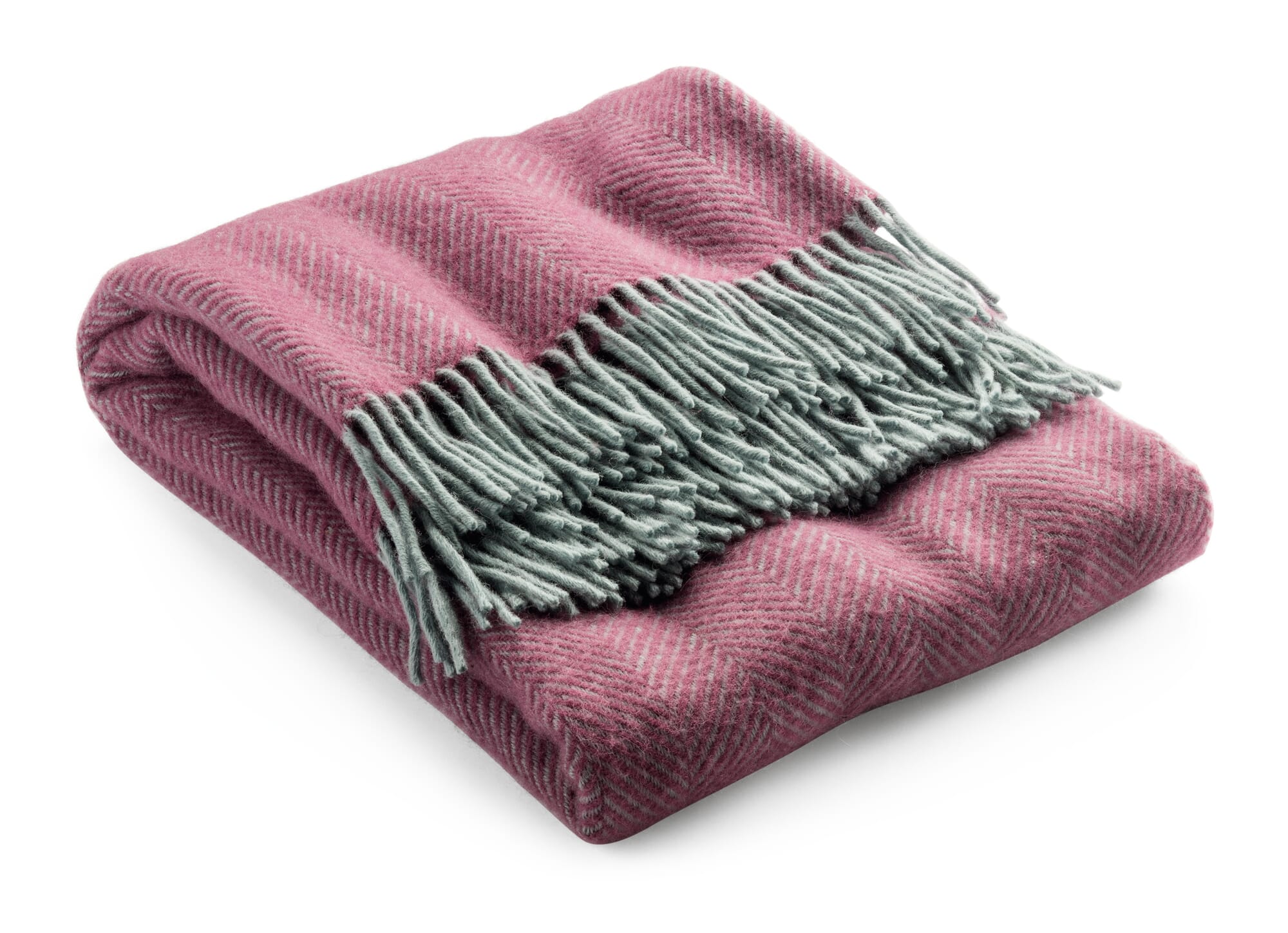 Purple discount herringbone throw