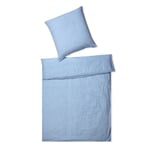 Linge de lit Lin Bleu clair