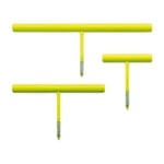 Lot de crochets Line Hook RAL 1026 Jaune brillant