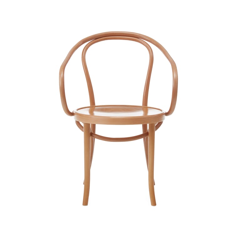 Chaise avec accoudoirs B-9, Naturel (incolore)