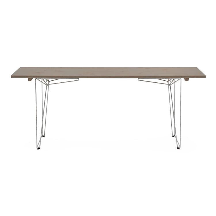 Table et banc BTB Plateau, RAL7038 Gris agate