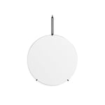 Circular Wall Mirror Medium Black