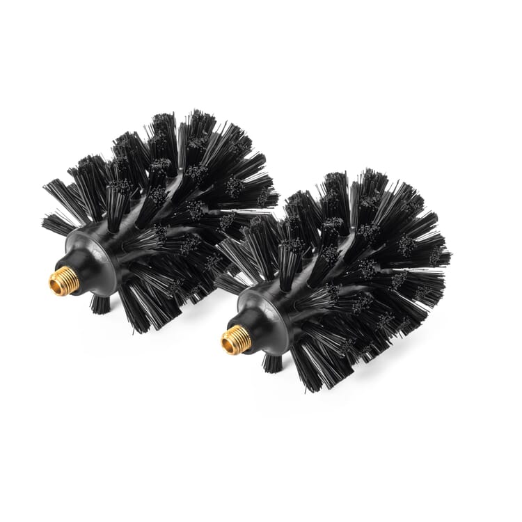 Replacement brush for toilet set brass