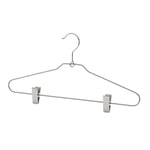 Clothes Hanger Made of Steel Wire with Clamps
