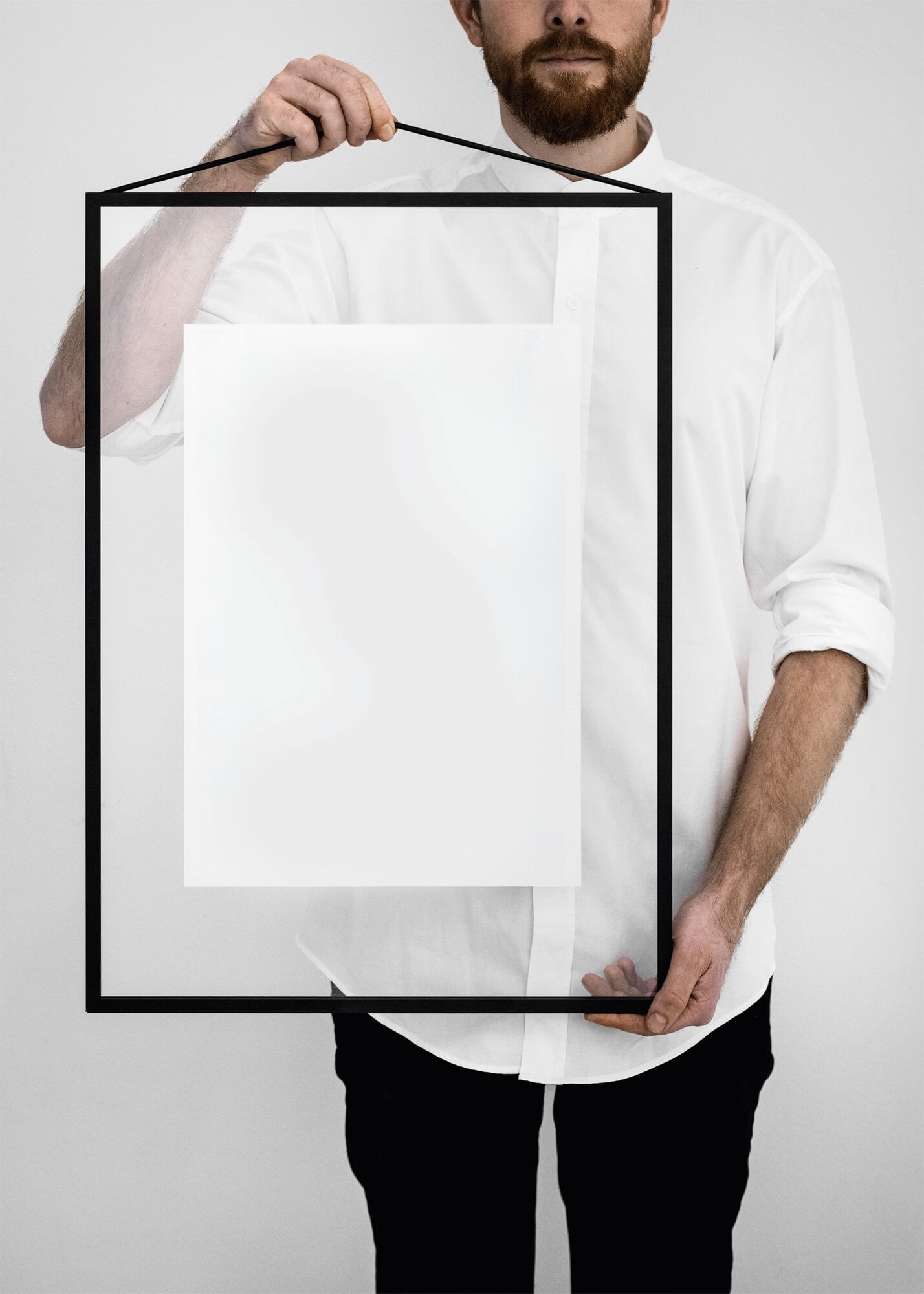 Frame Frame, aluminum, A2, Black | Manufactum