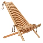 Folding chair larch wood