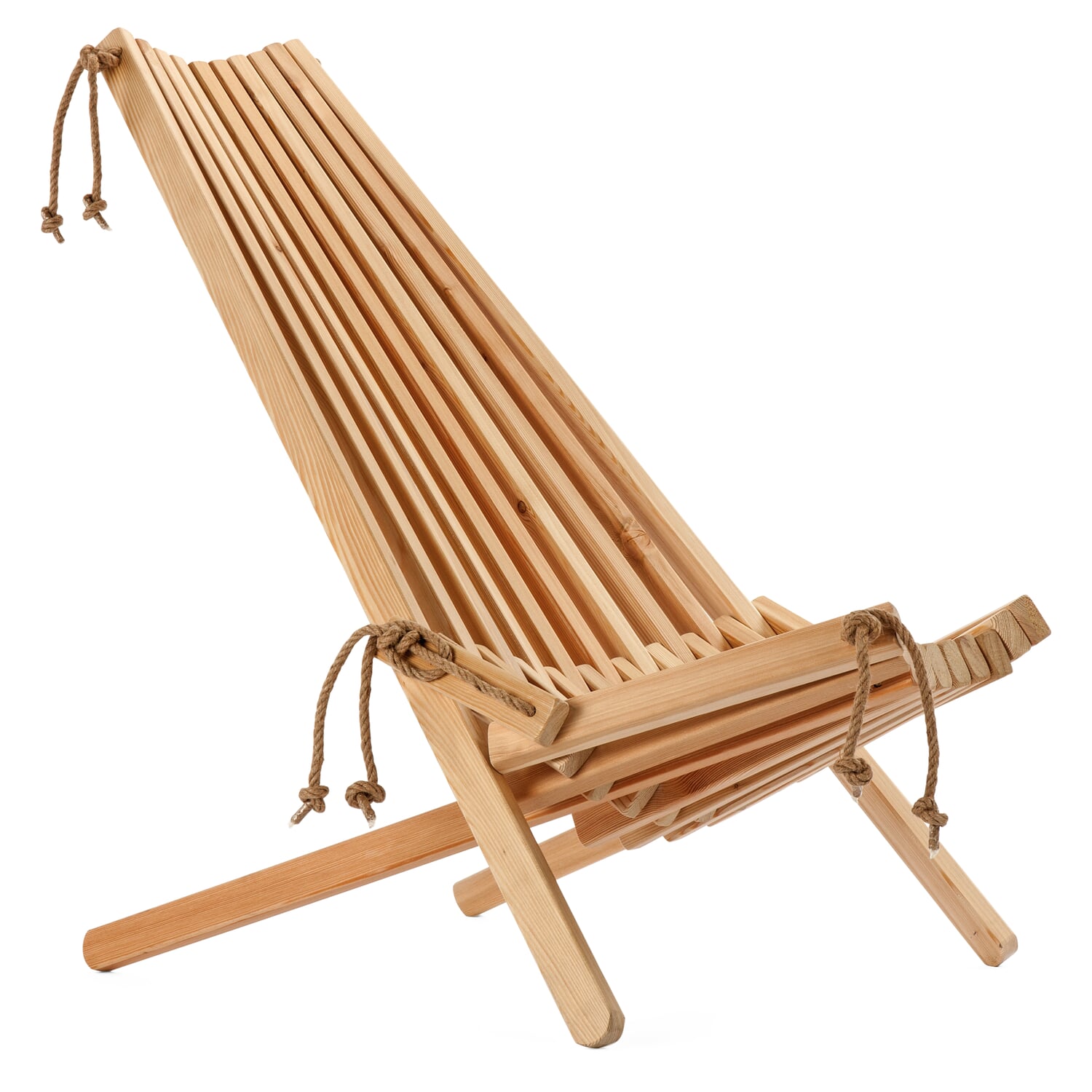 Larch Wood Folding Chair Manufactum