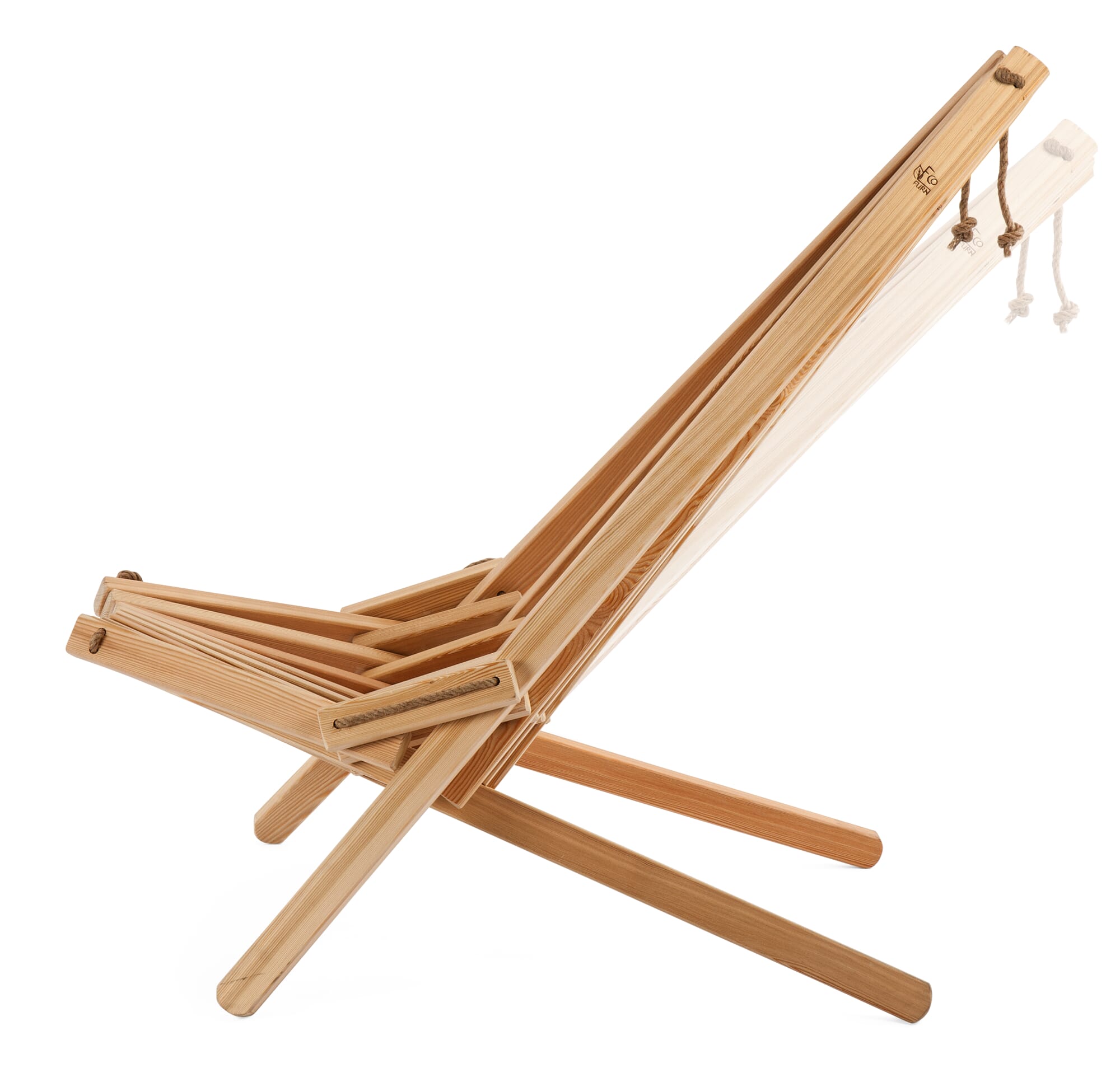 Larch Wood Folding Chair Manufactum