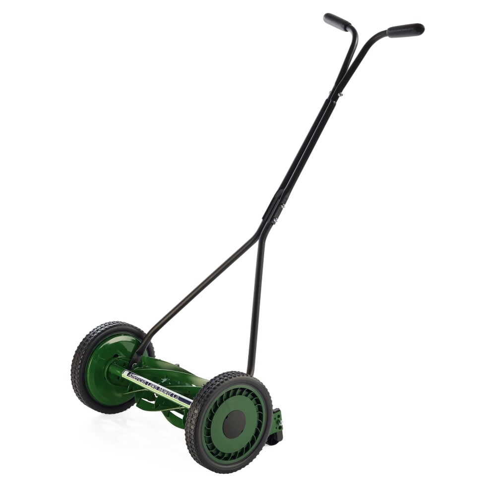 Reel mower manual operation Manufactum