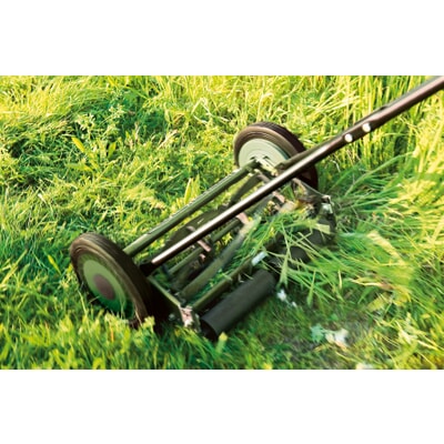 Reel mower manual operation Manufactum