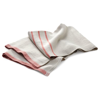 Linen cloth large, Nature Red | Manufactum