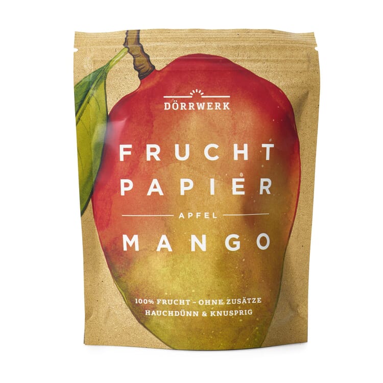 Fruchtpapier Mango-Apfel