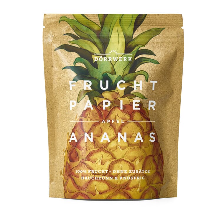 Fruchtpapier Ananas-Apfel