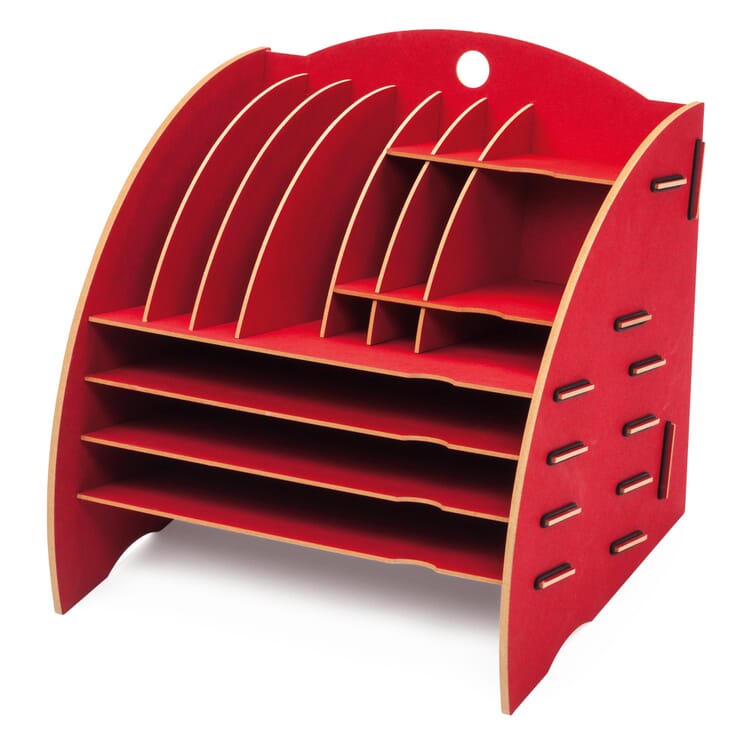 Werkhaus organiser stor, Rød