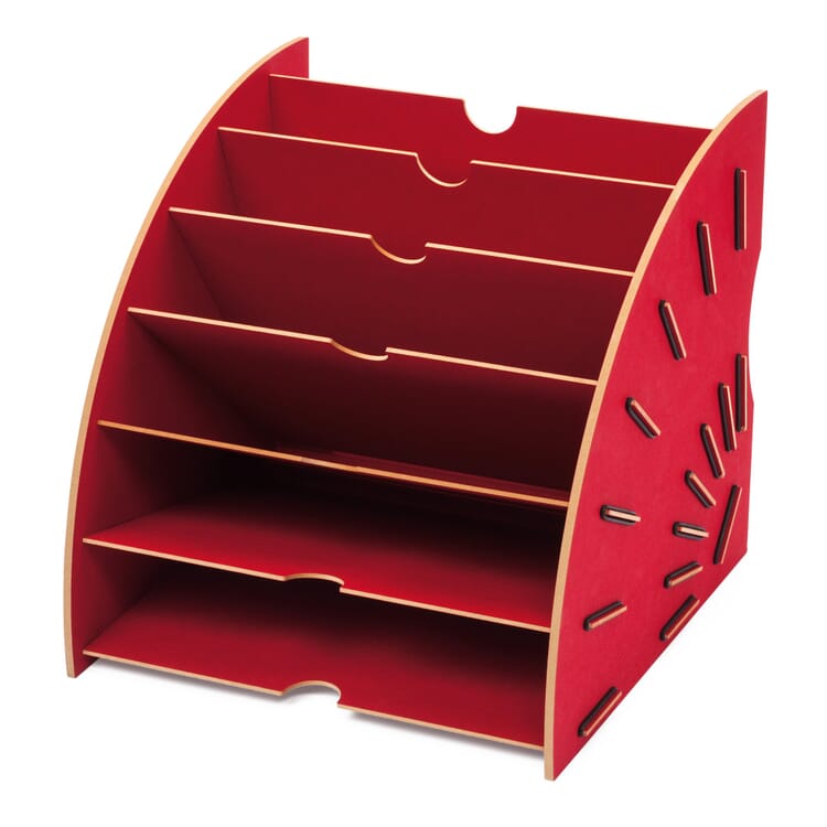 Colector de papel Werkhaus, Rojo