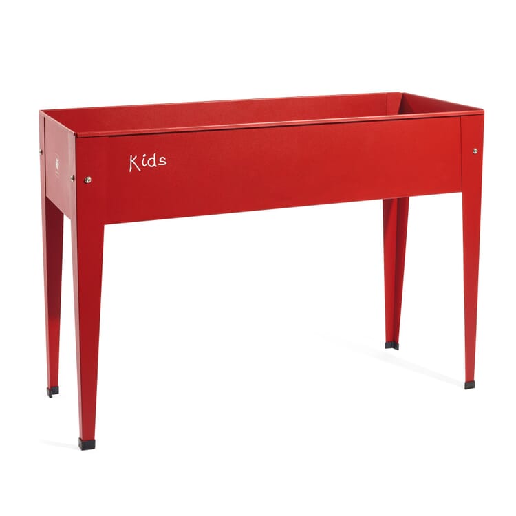 Raised bed for children, Red