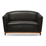 Manufactum Sofa 1,5-Sitzer Schwarz