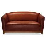 2-Seater Sofa by Manufactum Brown