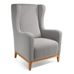 Wing-Backed Chair by Manufactum