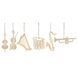 Gold-Plated Brass Pendant Music instruments