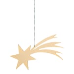 Gold-Plated Brass Comet