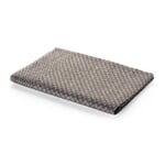 Kitchen Towel with Diamond Pattern Grey