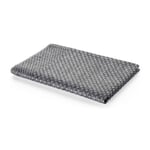 Kitchen Towel with Diamond Pattern Black