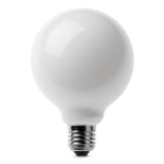 LED-glødelampe i glas 95 mm E27 E 27 7 W Opal