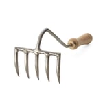 Hand Sized Rake Made of Stainless Steel