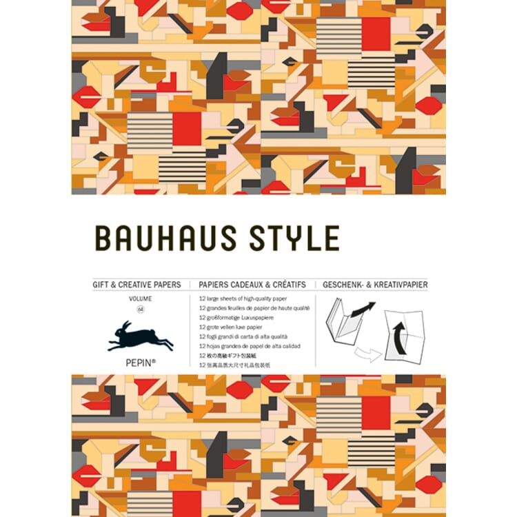 Inpakpapier Pepin, Bauhaus Stijl