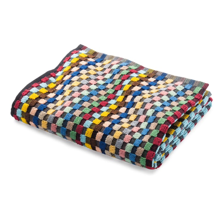 Towel Made of Chequered Terry Cloth