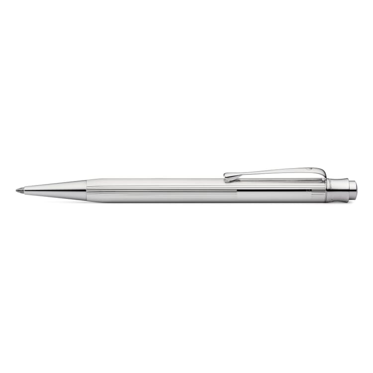 Waldmann Sterling Silver Ballpoint Pen, Line guilloche