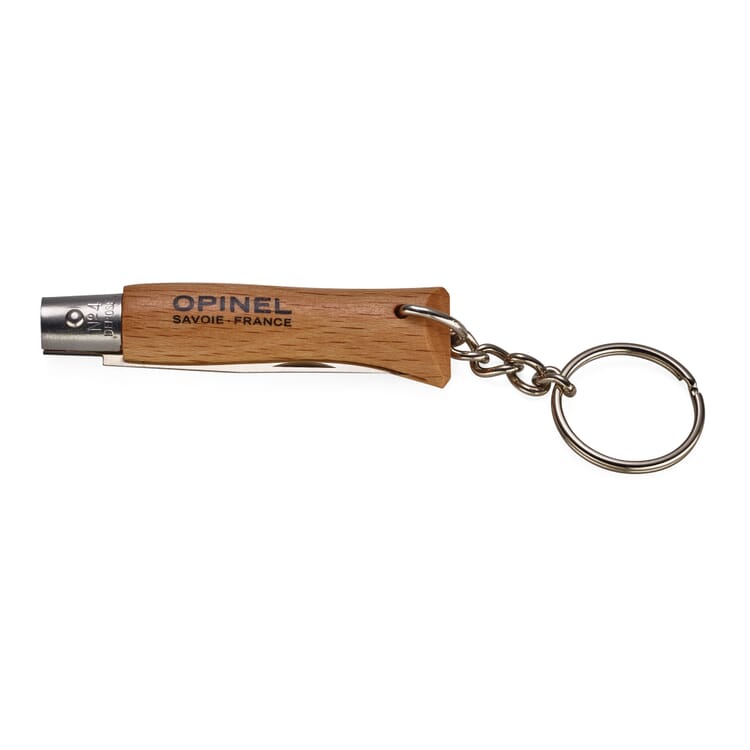 Opinel-kniv med nøglering