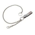 Dual key chain with belt clip