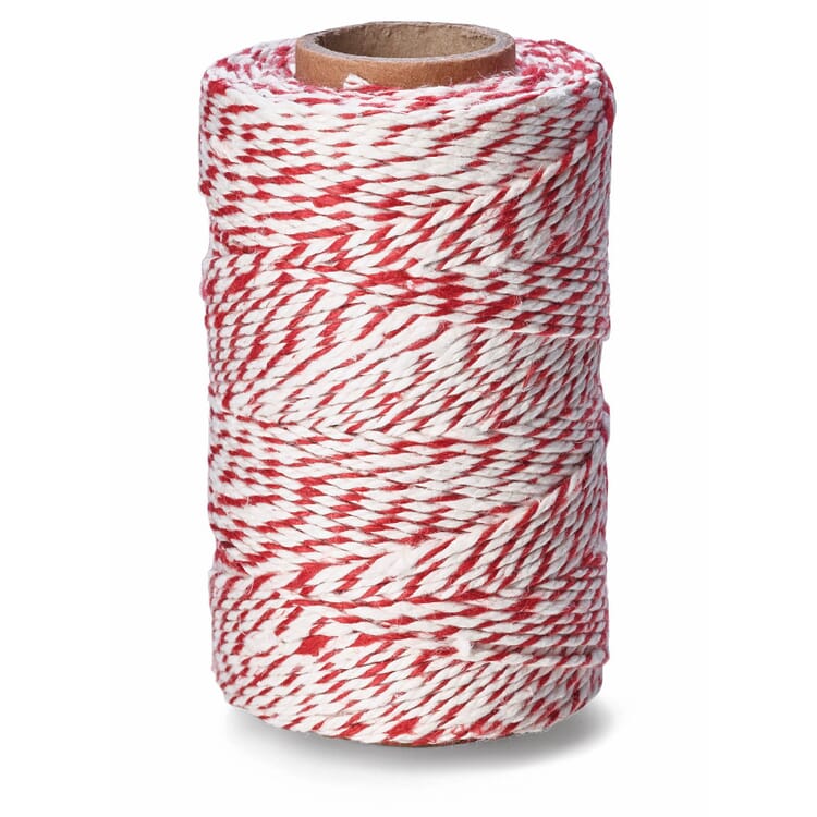 Manufactum household yarn, Red/White