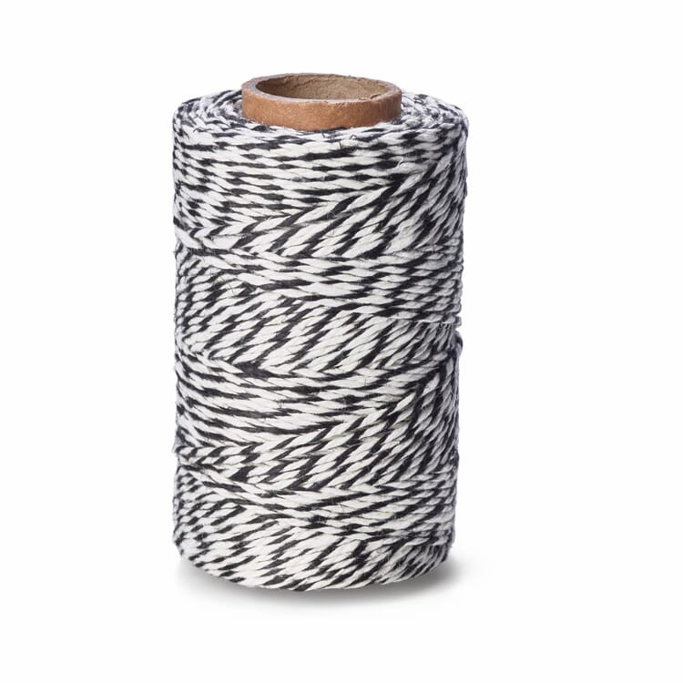 Manufactum household yarn, Black/White