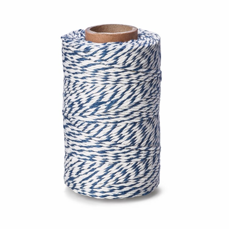 Manufactum household yarn, Blue/White
