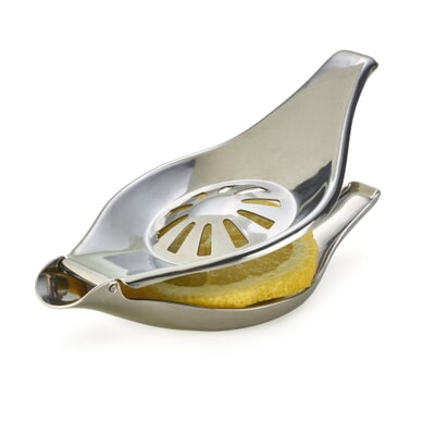 Lemon slice squeezer stainless steel Manufactum